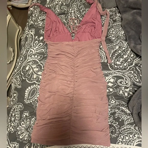 Princess Polly Carly Mini Purple Dress - Picture 4 of 7